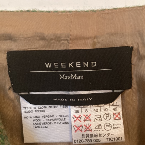 Weekend MaxMara Tweed Wrap Skirt - Picture 4 of 5